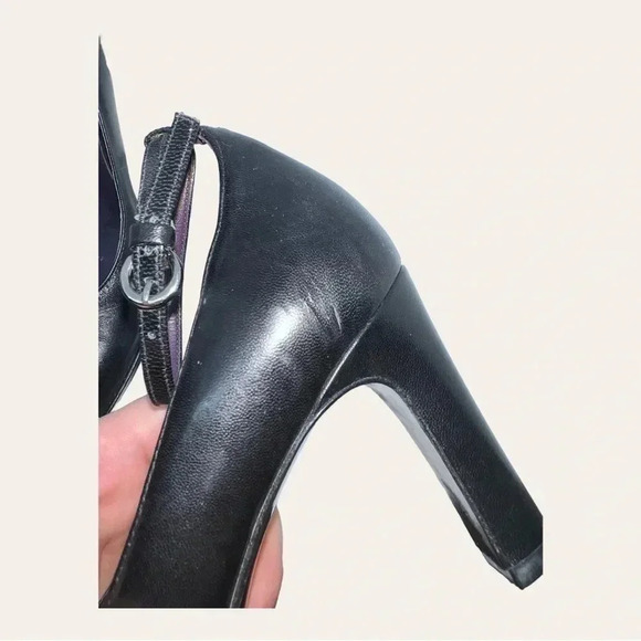 Women’s ANTONIO MELANI CLOSED TOE HEELS STRAP AROUND ANKLE‎ ADJUSTABLE SIZE 6.5 - Picture 10 of 11
